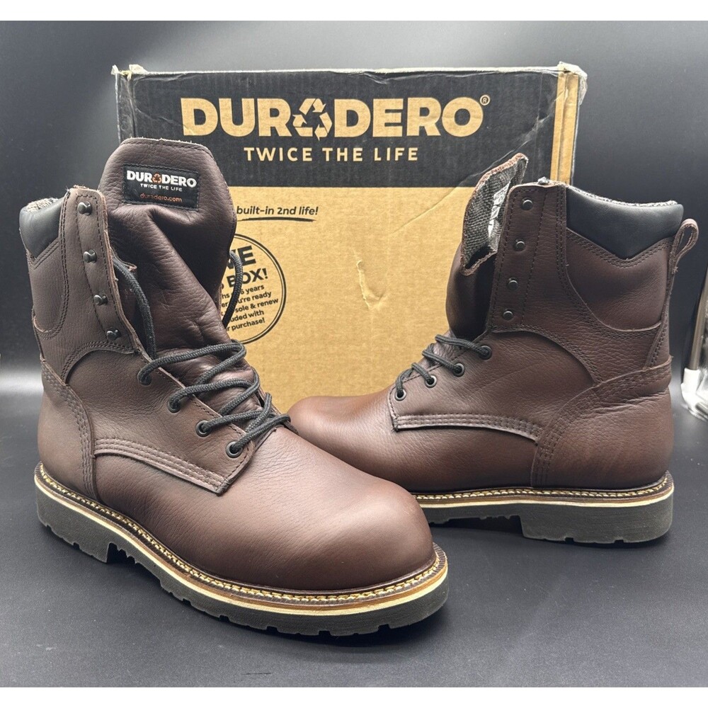 Durango 9829WP 8” Soft Toe Fargo WP-Brick 9.5 3E Hardly Worn